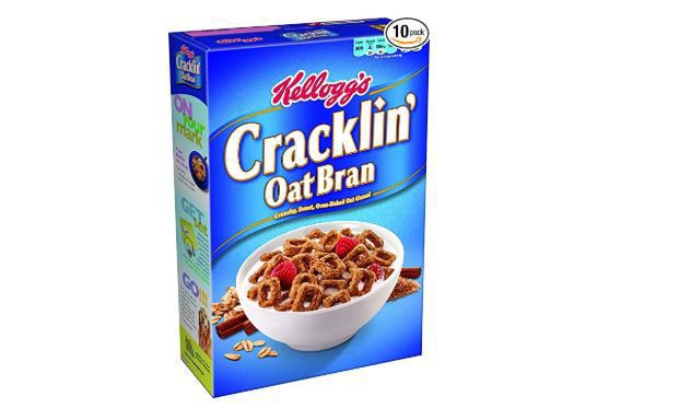 Potentially dangerous: Kellogg’s Cracklin’ Oat Bran oat cereal